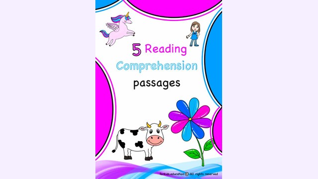 Preview of 5 Reading Comprehension Paragraphs | Free PDF Printables
