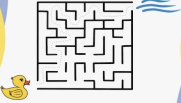 Maze-puzzle-worksheet