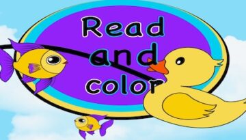 Read-and-color-worksheet