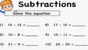 Subtraction-for-grade-one