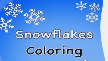 Snow-flakes-coloring-book