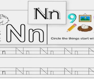 Letter-n-activity-sheet